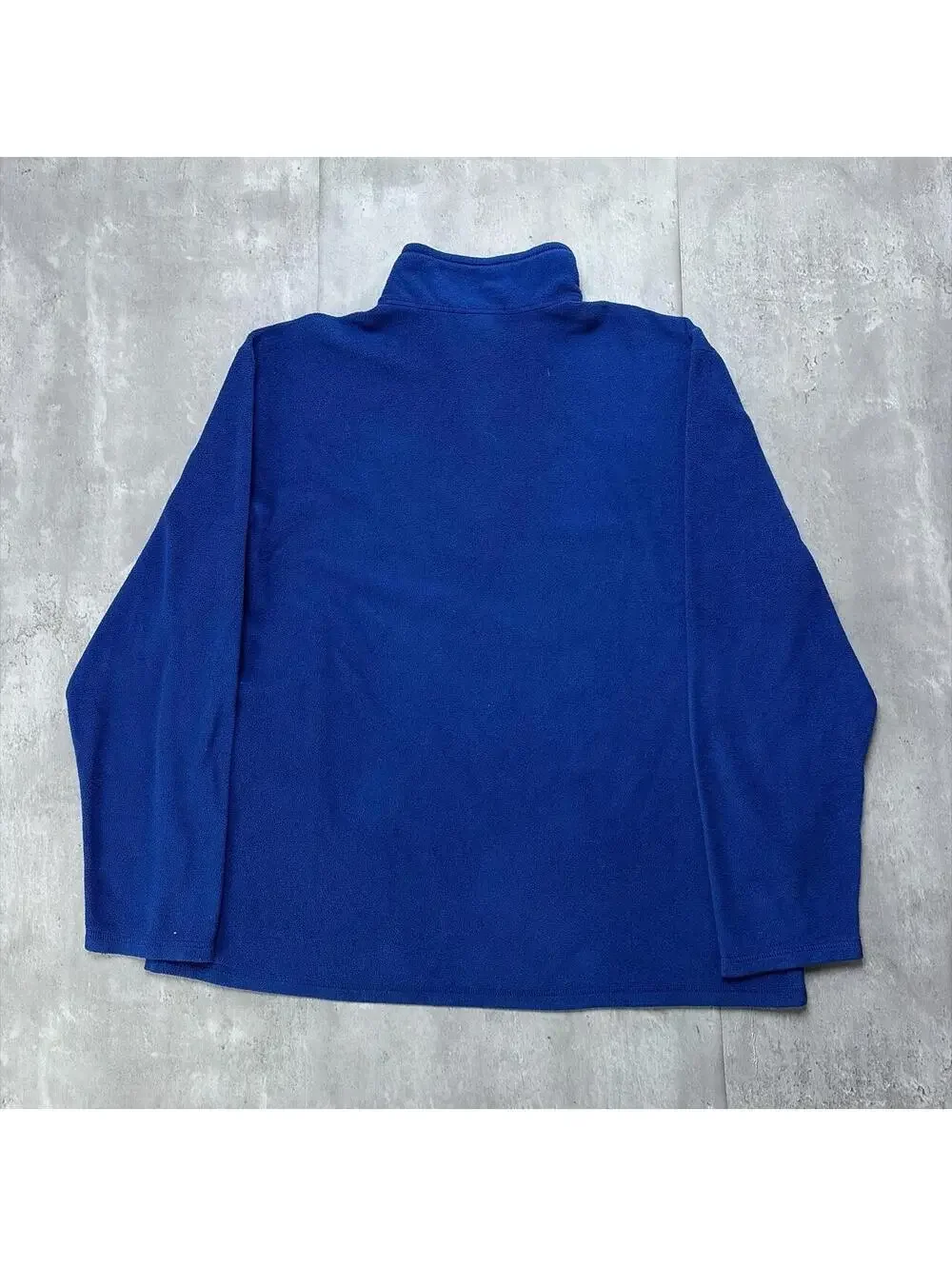 Y2K Navy The North Face Fleece Quarter Zip Sweater